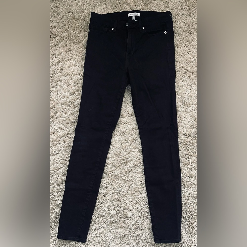 Good American Good Legs Black Jeans